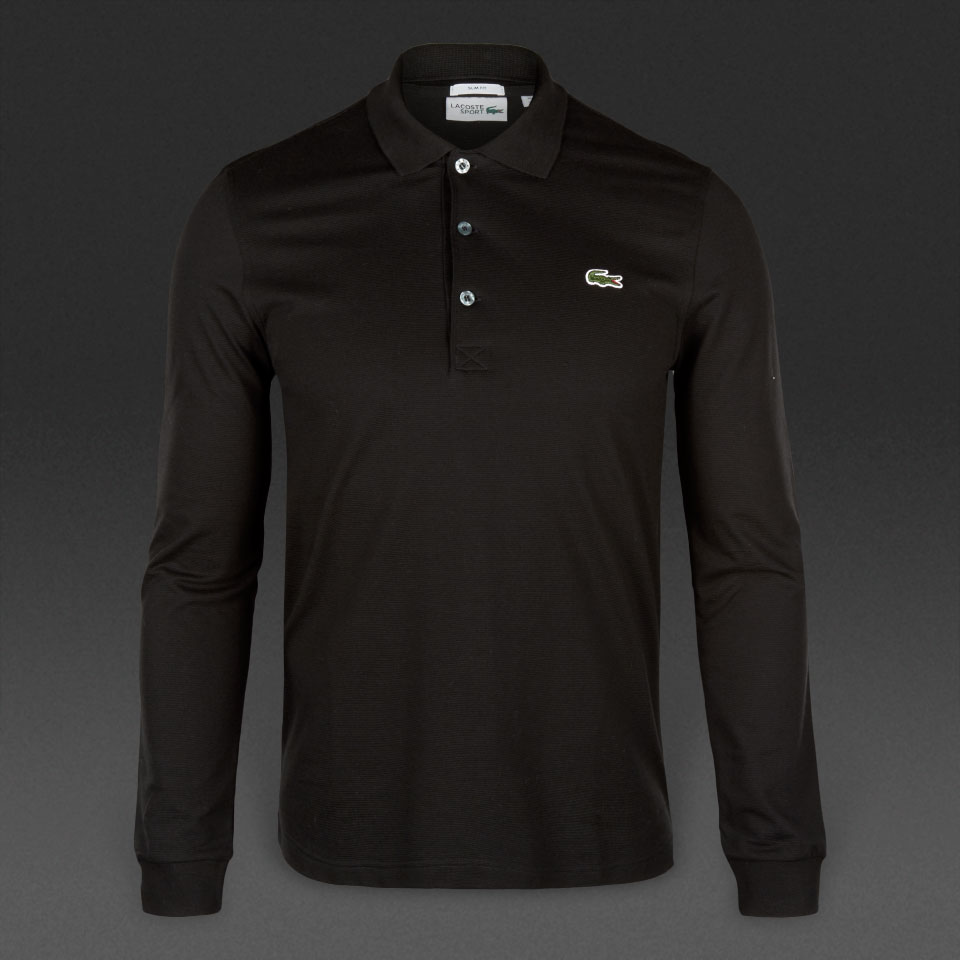Lacoste YH9521 LS Polo Black for Men